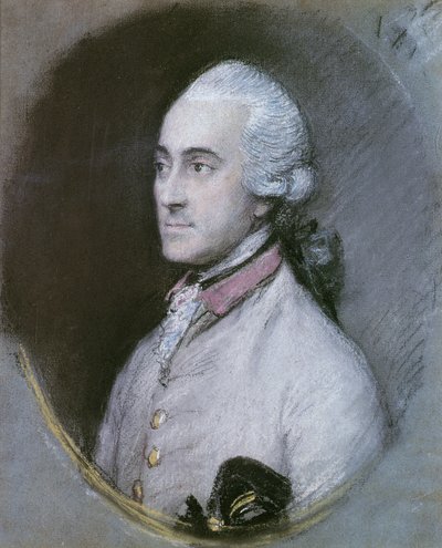 Porträt von George Pitt, 1. Baron Rivers (1721-1803) von Thomas Gainsborough
